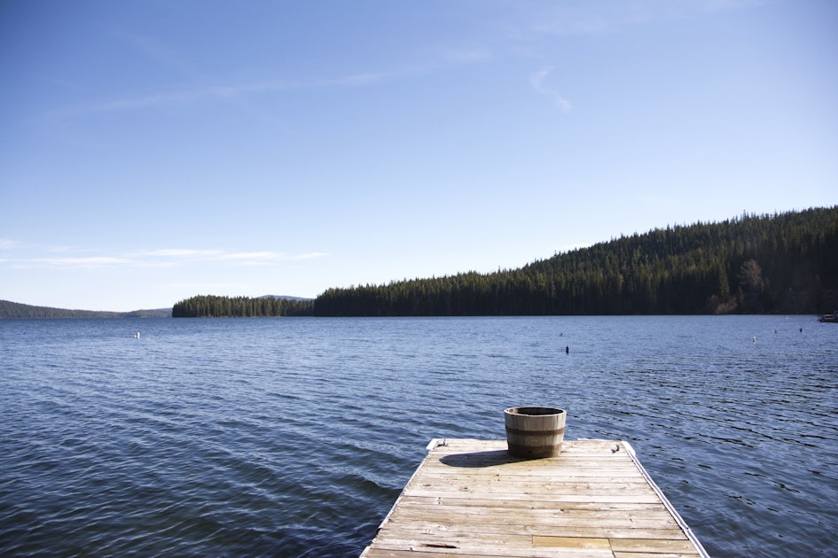 Hiking and Fishing at Odell Lake, Odell Lake